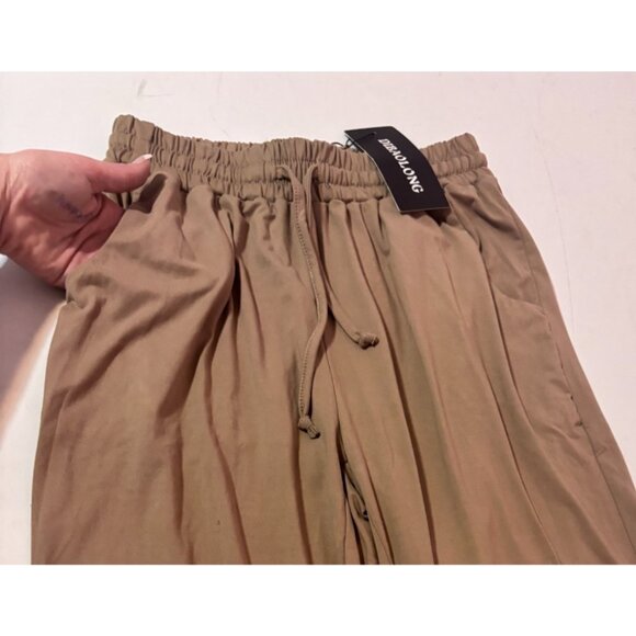 Womens Drawstring Capris Dibaolong Yoga Pants Size Medium New with Tags - Picture 10 of 11